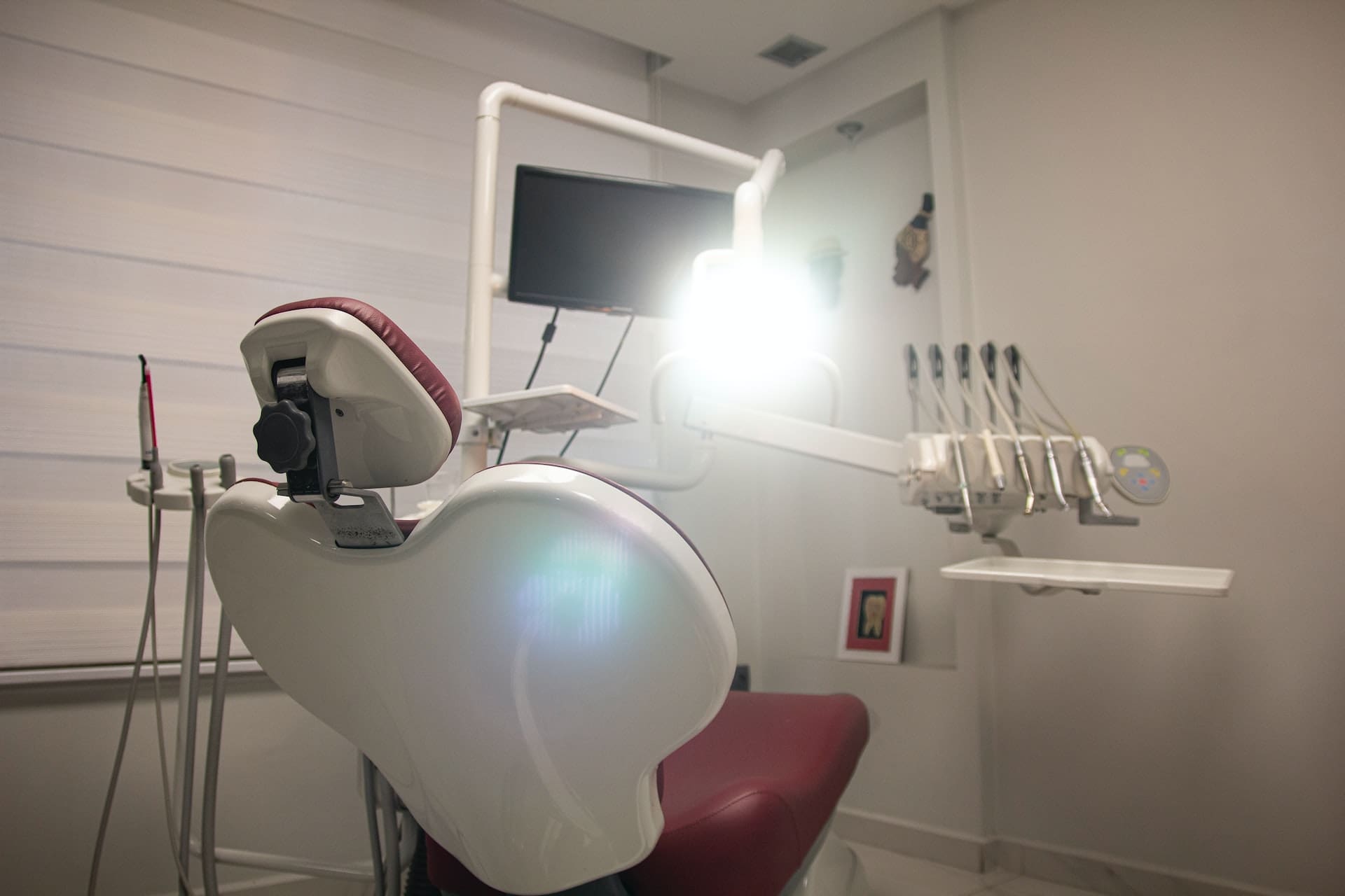 Dental office with dental chair
