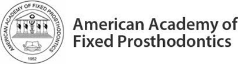 Logo for American Academy of Fixed Prosthodontics.
