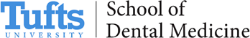 Logo for Tufts University - School of Dental Medicine.